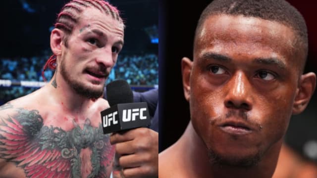Sean O'Malley and former UFC Light Heavyweight Champion Jamahal Hill.